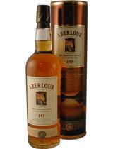 Aberlour single malt whiskey 10yo