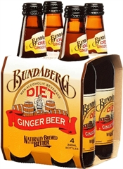 4 x Bundaberg Diet Ginger Beer 340ml