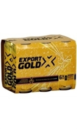Export Gold 6 x 440ml Cans, 4%