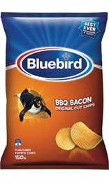Bluebird Original Cut Bbq Bacon 150g