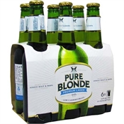 6 x Pure Blonde bottles 355ml, 4.6%-kiwi beer-TopShelf Liquor Online Nz