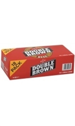 DOUBLE BROWN 18PK CANS