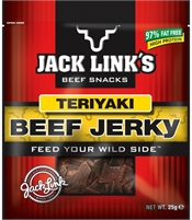 Jack Links Beef Jerky Teriyaki 25g-nibbles-TopShelf Liquor Online Nz