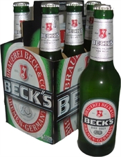 BECKS BEER 330ml 6pk Bottles