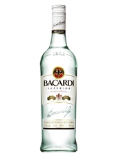 Bacardi Rum 1 litre, 37.5%