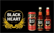 BLACK HEART Rum & Cola 12pk bt