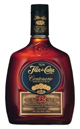 Flor de Cana Centenario 12yr Old 700ml, 40%-rum-TopShelf Liquor Online Nz