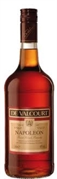De Valcourt VSOP Napoleon Brandy 1 litre, 37%-brandy cognac-TopShelf Liquor Online Nz