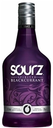 Sourz Blackcurrant Liqueur 700ml, 15%-liqueurs-TopShelf Liquor Online Nz
