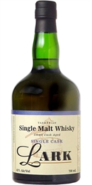 Lark Single Cask Malt Whisky 700ml, 43%