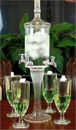 Green Fairy Absinthe Fountain 1.5 litre-glassware-TopShelf Liquor Online Nz