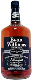 Evan Williams Black Label Bourbon 1.75 litre, 43%-bourbon-TopShelf Liquor Online Nz