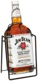 Jim Beam Bourbon on Cradle 4.5 litre, 40%-bourbon-TopShelf Liquor Online Nz