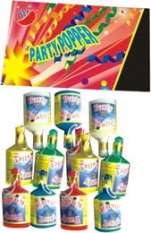 PARTY POPPERS 50pk