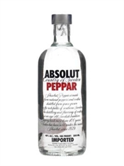 Absolut Peppar flavoured vodka1 litre