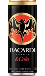 Bacardi & Cola 6 x 250ml cans 5%