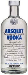 Absolut Pure Vodka 1 litre, 40%