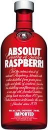 Absolut Raspberry Vodka 700ml, 40%