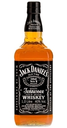 Jack Daniels No. 7 Whiskey 1 litre, 40%
