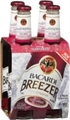 Bacardi Breezer Raspberry Bottles 4 x 275ml, 4.4%-rum-TopShelf Liquor Online Nz