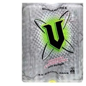 V Sugerfree Energy Drink Cans 4 x 250ml-mixers-TopShelf Liquor Online Nz