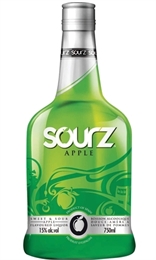 Sourz Apple Liqueur 700ml, 15%-liqueurs-TopShelf Liquor Online Nz
