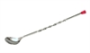 Bar Spoon Stainless Steel - Red Tip-accessories-TopShelf Liquor Online Nz