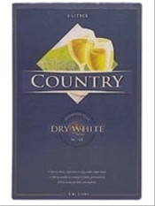 Country Dry White Wine 3 litre, 11.5%