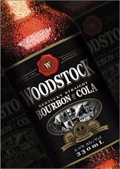 Woodstock & Cola 12 x 330ml Bottles, 7.8
