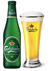Carlsberg Beer Bottles 12 x 330ml, 3.8%