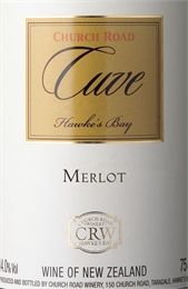 Church Road Cuve Merlot 2010