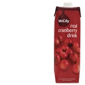 McCoy Real Cranberry Drink 1 litre