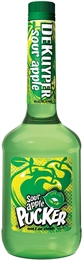 De Kuyper Sour Apple Pucker 750ml, 15%-liqueurs-TopShelf Liquor Online Nz