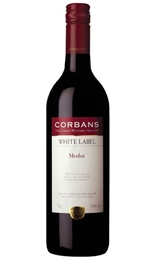 Corbans White label Merlot, 12.5%-merlot-TopShelf Liquor Online Nz