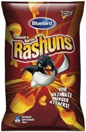 Bluebird Cheese & Bacon Rashuns 150g-nibbles-TopShelf Liquor Online Nz