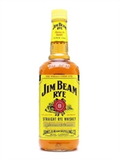 Jim Beam Rye Whiskey 1 litre, 40%-american-TopShelf Liquor Online Nz