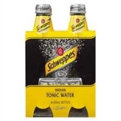 4 x Schweppes Tonic Water 300ml Bottles