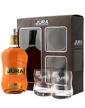 Isle of Jura 10yr Old & Glasses Gift Pack-single malts-TopShelf Liquor Online Nz