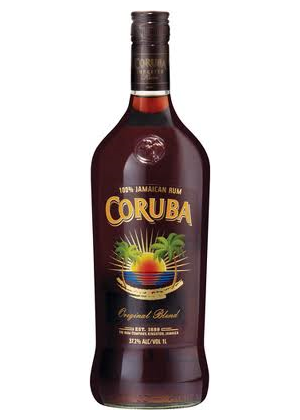 Coruba Original Dark Rum 1 litre, 37.2%