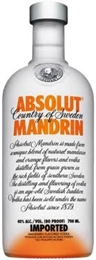 Absolut Mandarin Vodka 1 litre, 40%-vodka-TopShelf Liquor Online Nz