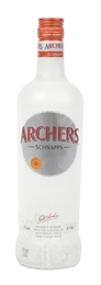 Archers Peach Schnapps 1L, 18%-liqueurs-TopShelf Liquor Online Nz