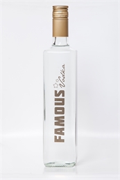 Famous Vodka Pure 700ml, 37%-vodka-TopShelf Liquor Online Nz