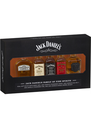 Jack Daniel’s Family of Brands 5 X 50ml Gift Pack