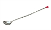 Bar Spoon Stainless Steel - Red Tip-muddlers-TopShelf Liquor Online Nz