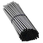 Cocktail Straws Black 14.5cm x 250-party supplies-TopShelf Liquor Online Nz