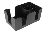 Bar Caddy - Black Plastic-accessories-TopShelf Liquor Online Nz