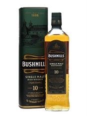 Bushmills 10yr Old Whiskey 700ml, 40%-single malts-TopShelf Liquor Online Nz