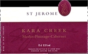 St Jerome Merlot Pinotage, Kara Creek 12.5%-merlot blends-TopShelf Liquor Online Nz