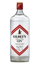 Gilbeys Dry Gin 1 litre, 37.5%-gin-TopShelf Liquor Online Nz